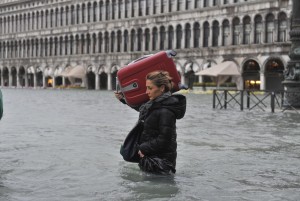 Acqua alta a Venezia